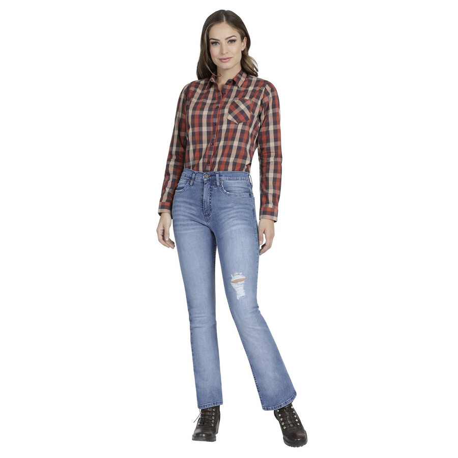 jeans da donna lee skinny flare fit 357