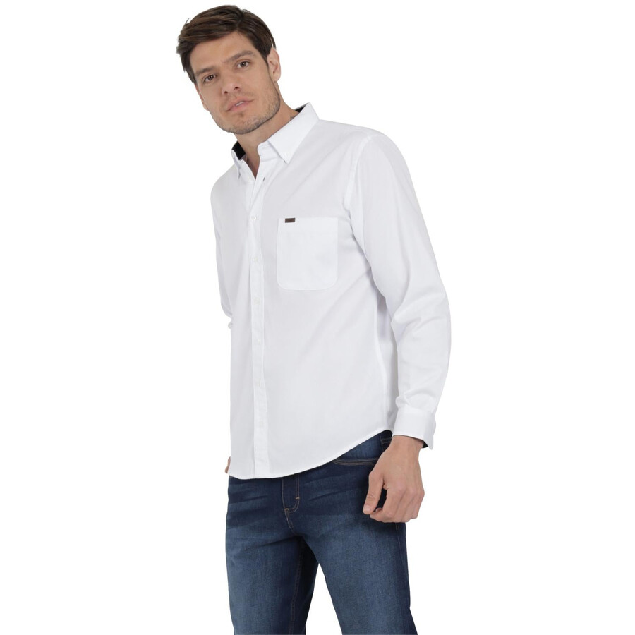 camicia classica da uomo lee regular fit 129